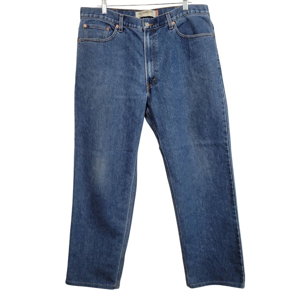 Levis 550 Mens 38x29 Jeans Relaxed Fit Denim Classic Straight Leg Durable Casual